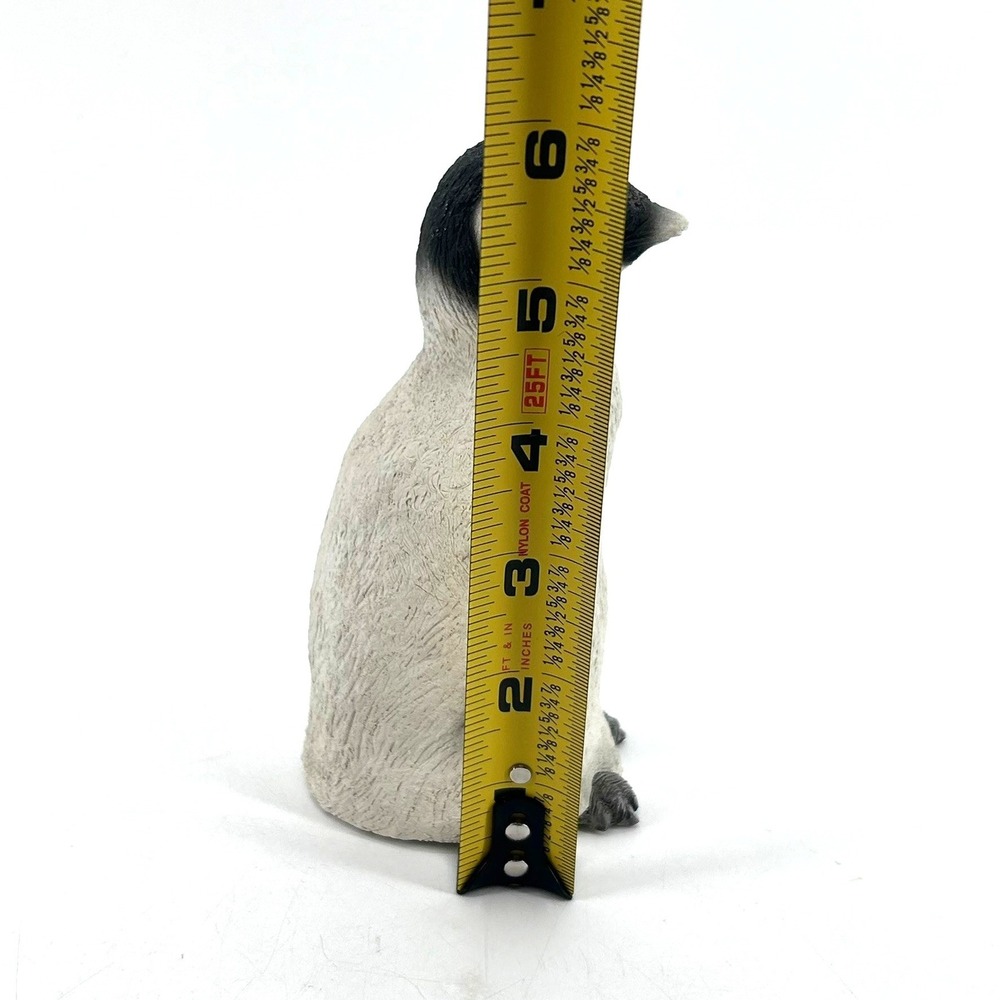 Sandicast Emperor Penguin Chick Figurine S Brue 1992 Handpainted Sculpture USA - Picture 7 of 7